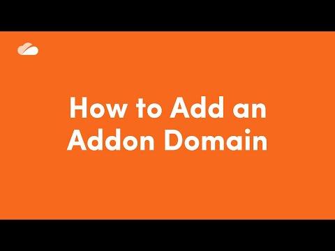 Video Tutorial on How to Add an Addon Domain on cPanel in CloudyHost