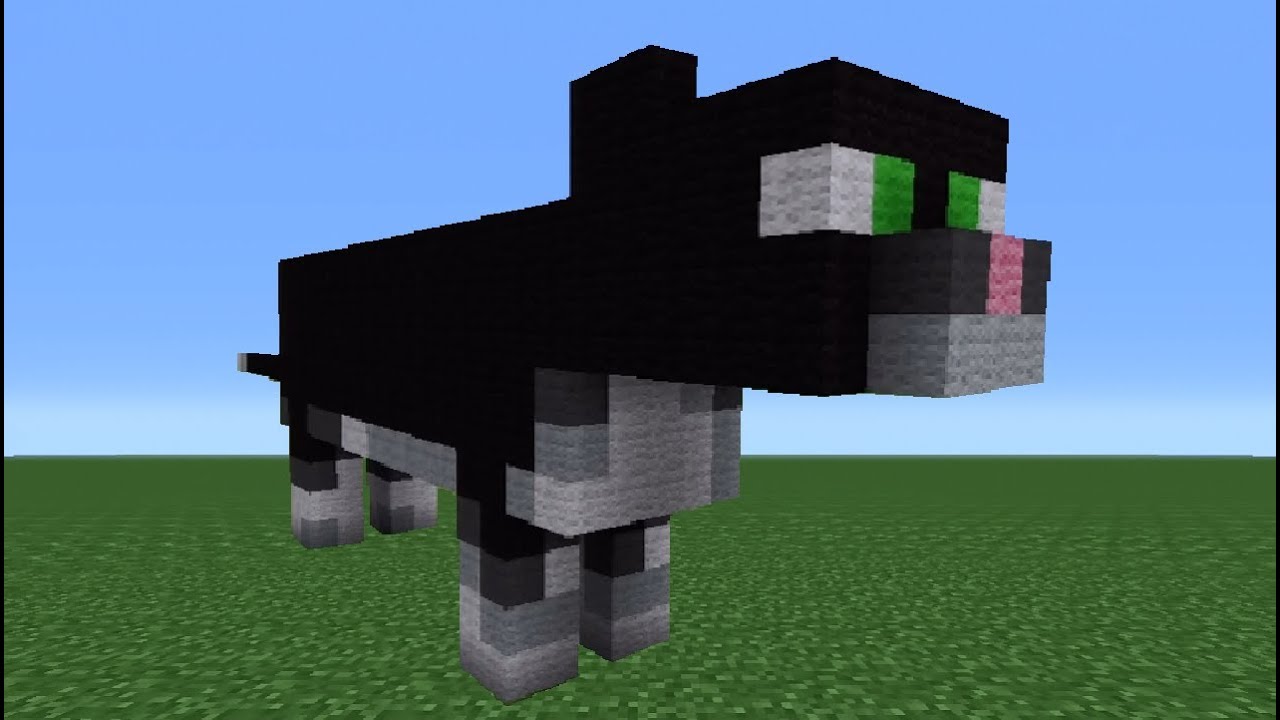 minecraft-tutorial-how-to-make-a-cat-statue-youtube