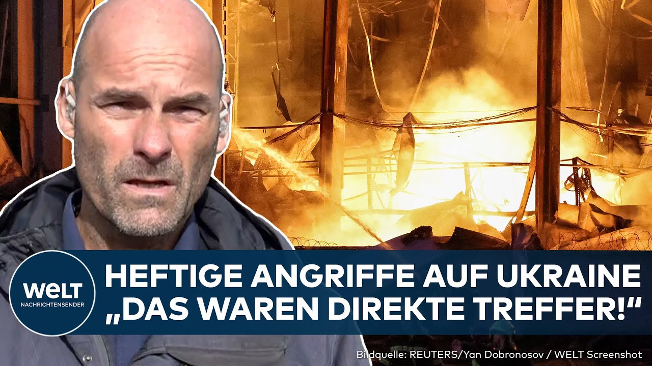 PUTINS KRIEG: Heftige Angriffe auf Kiew! Treffer im Zentrum! Tote und Verletzte