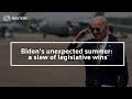 Bidens unexpected summer: a slew of legislative wins