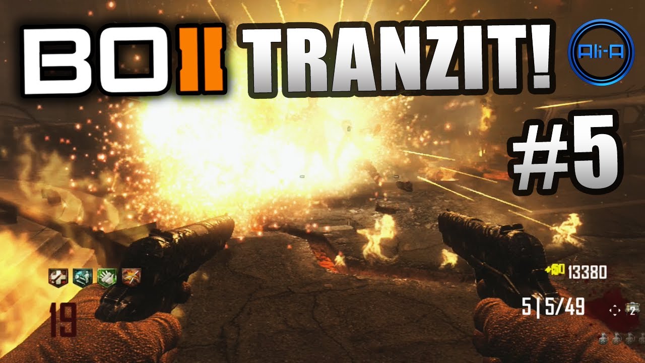 Black Ops 2 Zombies Tranzit Ali A Live Green Run Part 5 Call Of