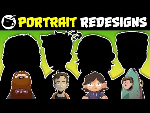 Artists Redraw Their Old Portraits for 2025