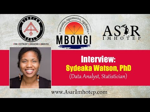 Interview: Sydeaka Watson, PhD (data scientist, statistician)