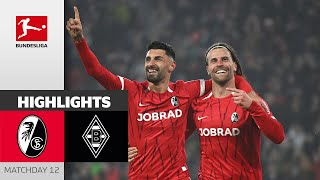 Höler Leads Freiburg To Win! | SC Freiburg — Borussia M’gladbach 3-1 | Highlights | Bundesliga