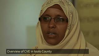 Overview of CVE work in Isiolo County