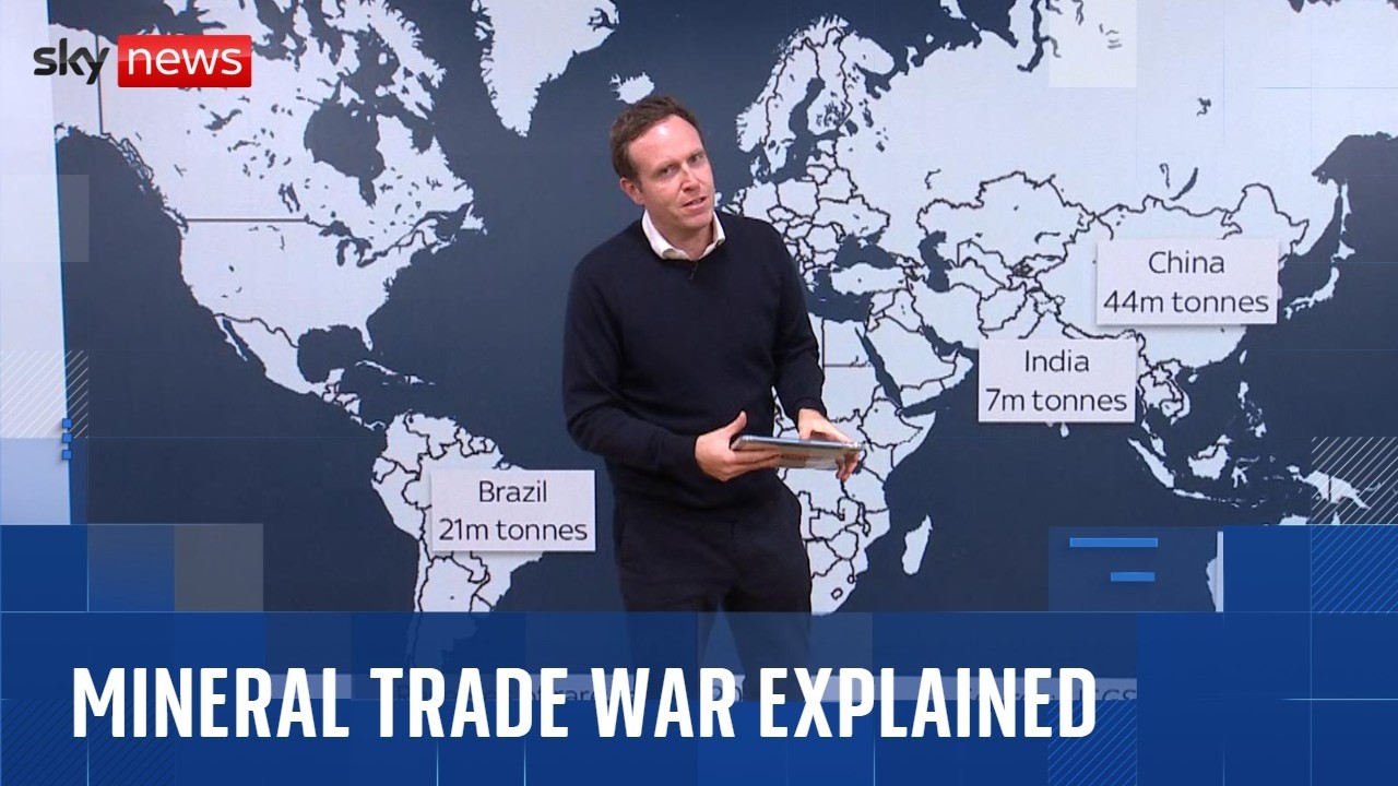Trade War Explained: The Rare Earth Metals China Dominates and US needs