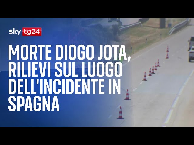 Morte Diogo Jota, rilievi sul luogo dell'incidente in Spagn