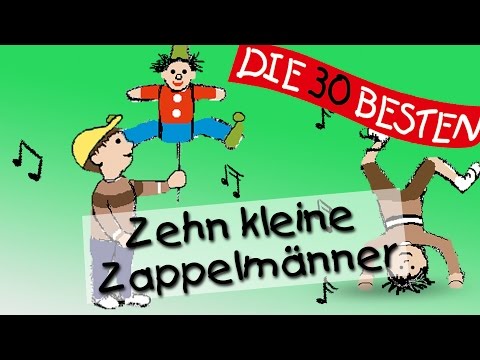 Zehn kleine Zappelmänner - Die besten Spiel- und Bewegungslieder || Kinderlieder