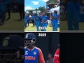 Parallels in Indias Womens #U19WorldCup semi-final wins 👀 #YTShorts #CricketShorts