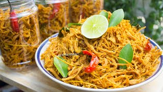 CÁCH LÀM KHÔ GÀ NGON MỀM THƠM MÙI LÁ CHANH ĐỂ ĐƯỢC LÂU - CKK