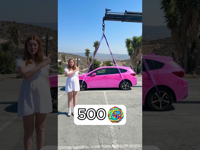 Can Rubber Bands Handle a Car?