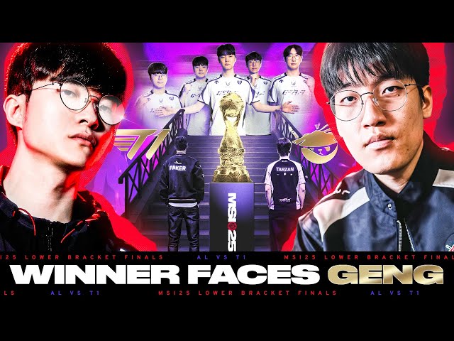 TITANS COLLIDE - T1 VS AL - MSI 2025