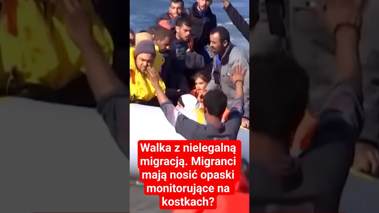 Walka z nielegalną migracją. Migranci mają nosić opaski monitorujące na kostkach?
