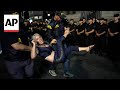 Argentina protesters clash with police outside Congress