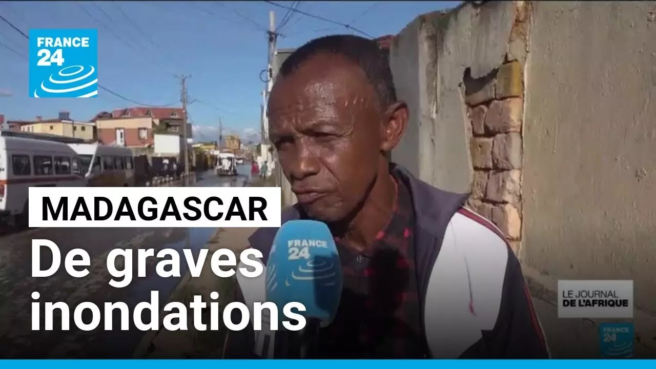 Madagascar : la saison des pluies provoque de graves inondations • FRANCE 24