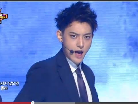EXO - Growl, 엑소 - 으르렁, Show Champion 20130821