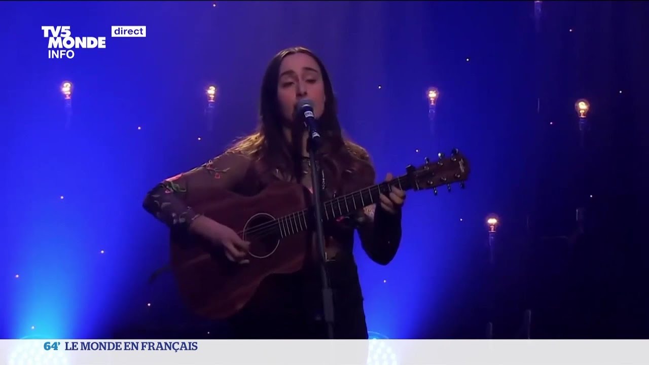 La canadienne Émilie Landry chante aux JO de Paris