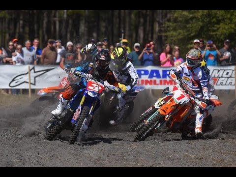 2015 GNCC Round 1 - Wild Boar Bike Highlights 