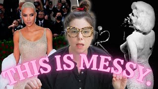 Don’t Blame Kim Kardashian For the Marilyn Monroe Dress Disaster at the Met Gala