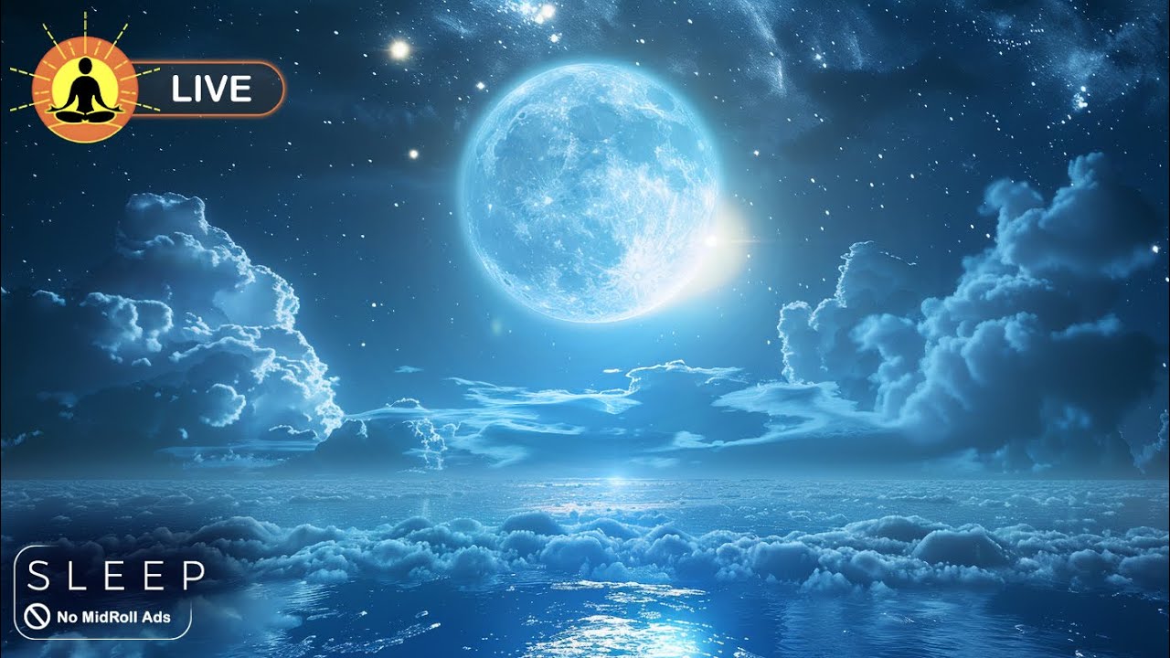 🔴 Go Into Deep Sleep FASTER: 24 Hours of Calm & Peaceful Floating Sleep Sounds | Healing Sleep Music