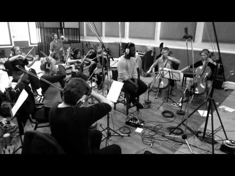 Kwabs and Wired Strings recording 'Perfect Ruin' live at RAK Studios
