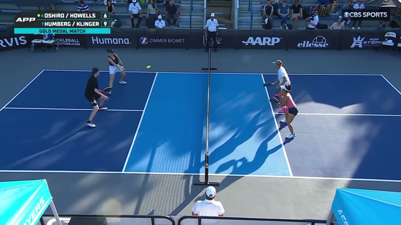 Oshiro/Howell v Humberg/Klinger | Mixed Doubles | APP Tour | Pickleball