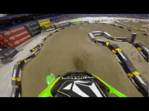 GoPro HD: Ryan Villopoto Heat 2013 Monster Energy Supercross from Toronto 
