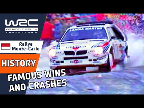 Top 5 Memorable Moments of WRC Rallye Monte-Carlo with Archive WRC Rally History.