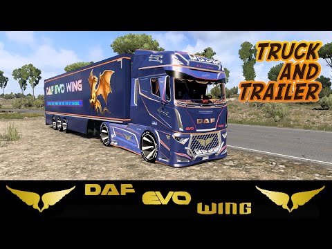 DAF EVO WING V12 + Trailer v1.51.0