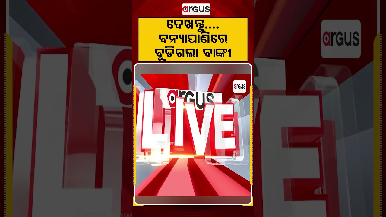 ବନ୍ୟାପାଣିରେ ବୁଡିଗଲା ବାଙ୍କୀ | Argus Reels | Banki | Flood Water | Heavy Rainfall | Argus News