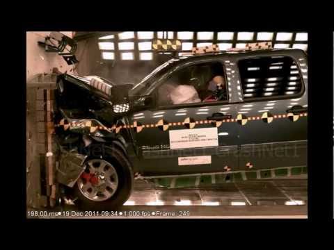 Видео краш-теста Chevrolet Silverado 2500hd crew cab с 2008 года