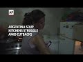Soup kitchens in Argentina struggle to feed needy as government introduces economic cutbacks  - 01:10 min - News - Video