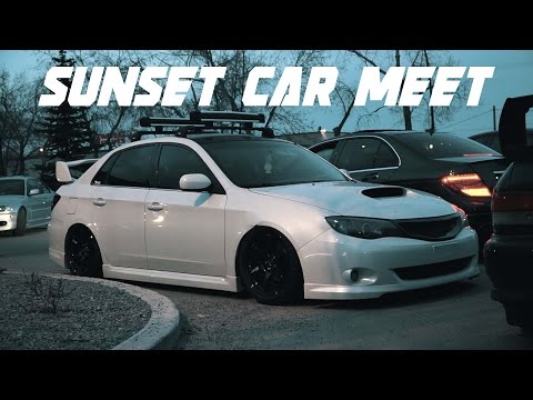 Chill Sunset Car Meet