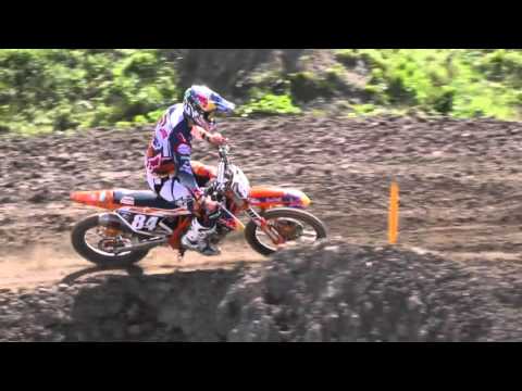 Jeffrey Herlings puts in some fast laps on a 450