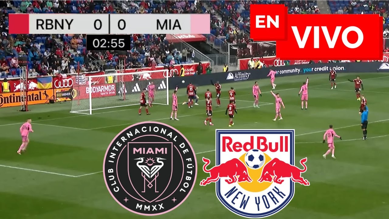 🔴 Inter Miami vs New York Red Bull EN VIVO / MLS Juega Messi