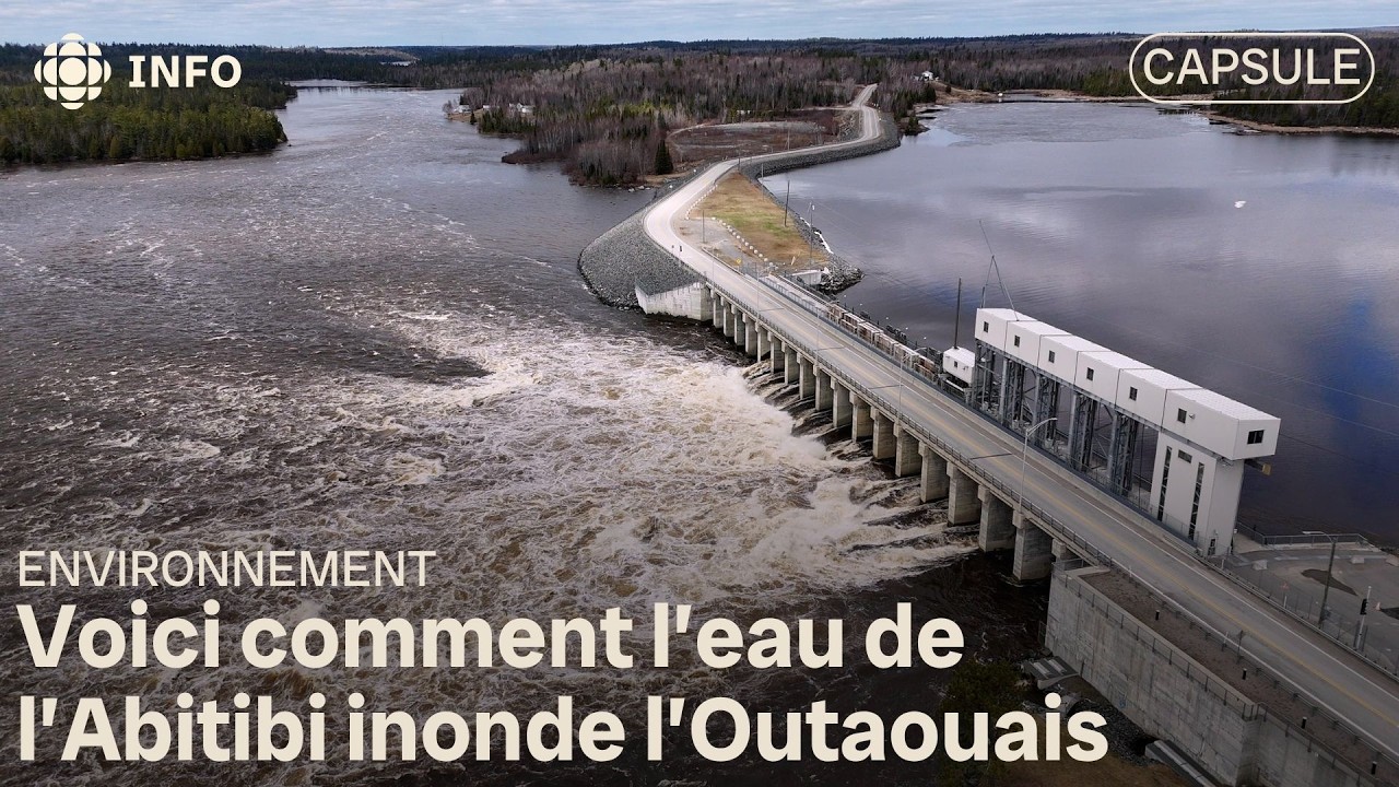 Voici comment l’eau de l’Abitibi inonde l’Outaouais
