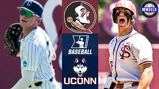 #8 Florida State vs UConn (AMAZING GAME!) | Supers G2 | 2024 College Baseball Highlights