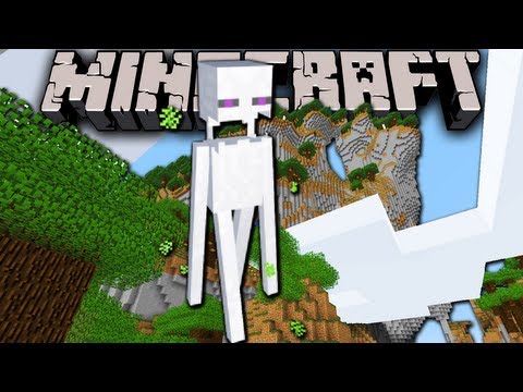 Minecraft 1.7: Amplified Survival Story - White Enderman 