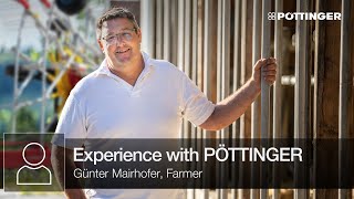 Günter Mairhofer shares his experience with PÖTTINGER rakes