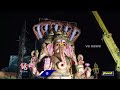 khairatabad Ganesh Idol Lifted onto a Big Tusker for the Shobha Yatra | V6 News  - 10:27 min - News - Video