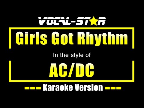 AC/DC - Girls Got Rhythm (Karaoke Version)