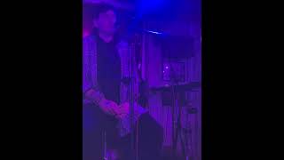 Jamie Grey live at the strongroom in London on the 18th November 2021 singing  BROKEN