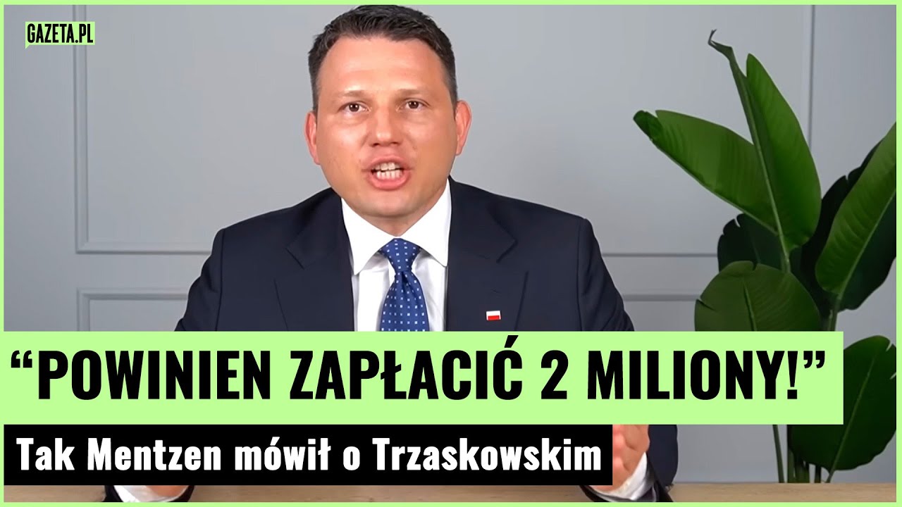 Tak Mentzen krytykował Gospodarza. "Zaczął się wić" | Gazeta.pl