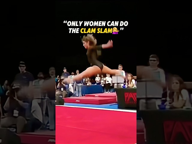 Men should leave this skill to the ladies😭 #gymnastics #funny #gymnast  #katelynohashi
