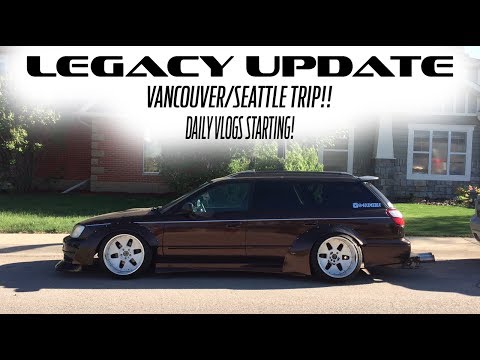 Legacy update + road trips + DAILY VLOGS!