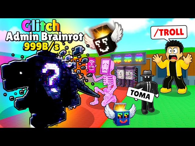 TROLLEI COM ADMIN PRA TER O SECRETO MAIS RARO DA NOVA UPDATE NO ROUBE UM BRAINROT