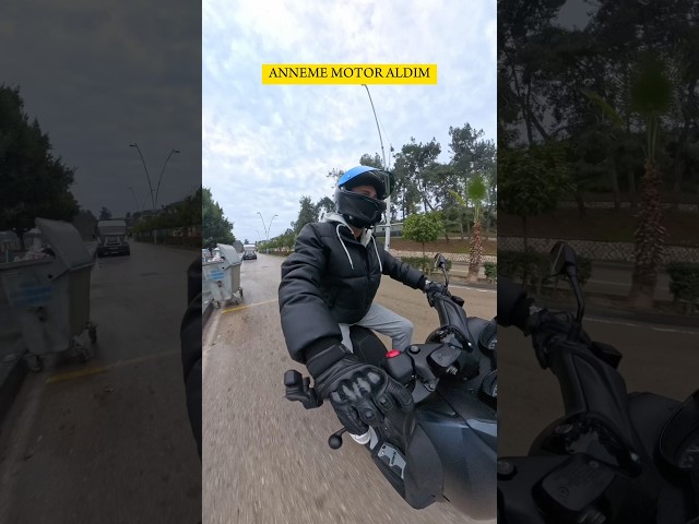 Valideyi motorcu yaptık 😂