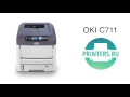Видео-обзор цветного принтера формата А4 OKI C711 от магазина printers.ru