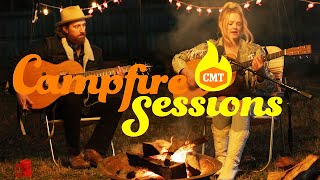 Hailey Whitters’ Fireside Jam Sesh ft. Jordan Davis &amp; Brent Cobb 🔥 CMT Campfire Sessions