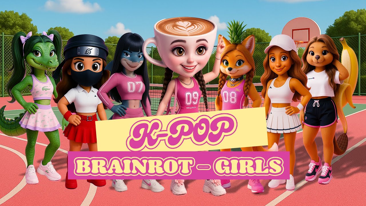 SIGMA GIRL X BRAINROT GIRLS / K-POP (Ballerina Cappuccina) | Official Music Video